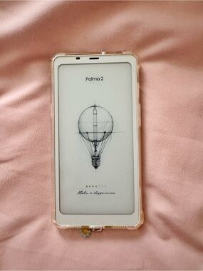 2 eBook Reader in White with Clear Case